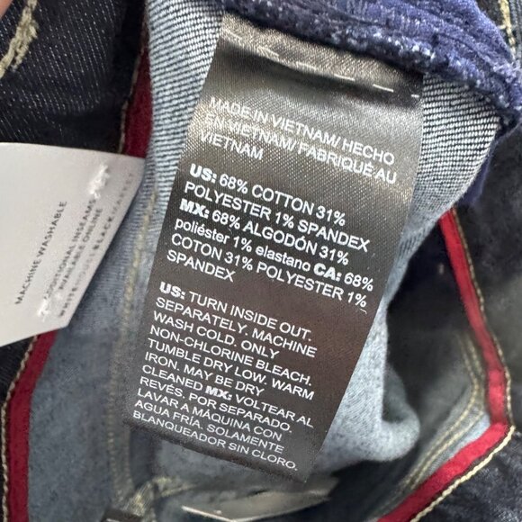 WHITE HOUSE BLACK MARKETS sculpt slim jeans in dark wash size 00 Short - Picture 5 of 7